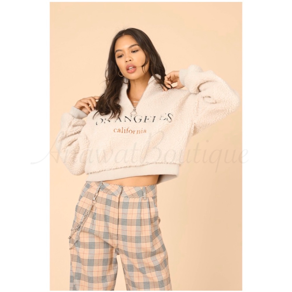 Gracie Sherpa Pullover Hoodie